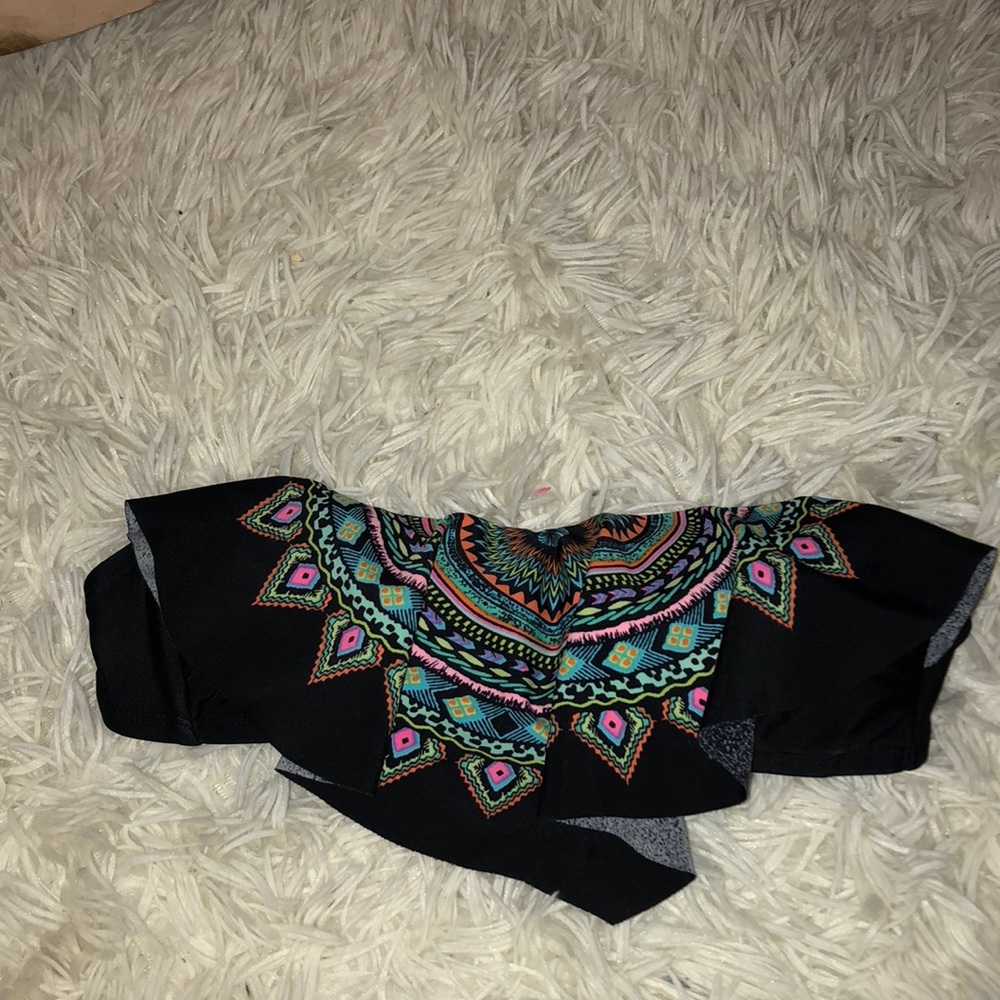 Strapless bikini top
